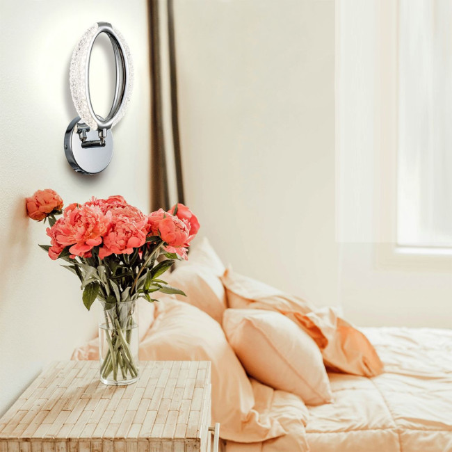 Настенный светильник Escada Verbena 10269/1LED Chrome Настенный светильник Escada Verbena 10269/1LED Chrome