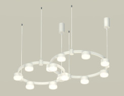 Комплект подвесного светильника Ambrella Light Techno Ring XR92081006 (A9208x2, C9236, C9231, N8399)