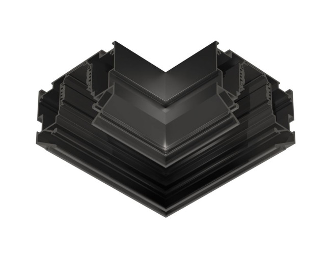 Коннектор угловой 90° для магнитного шинопровода Ambrella Light Track System GL3395 Коннектор угловой 90° для магнитного шинопровода Ambrella Light Track System GL3395