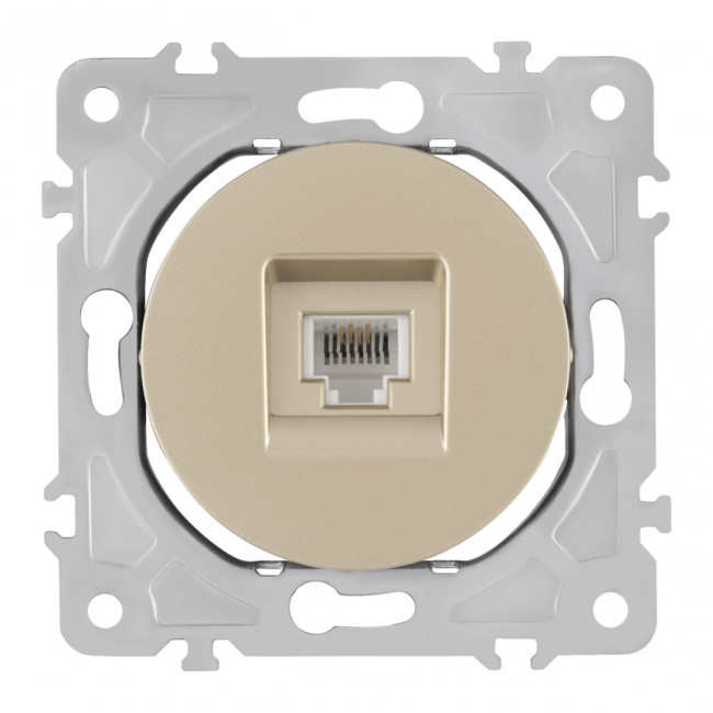 Розетка RJ45 Arte Milano 202.45-1.shampan Розетка RJ45 Arte Milano 202.45-1.shampan