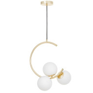 Подвесная люстра Lumina Deco Bonio LDP 7031-3 F.GD