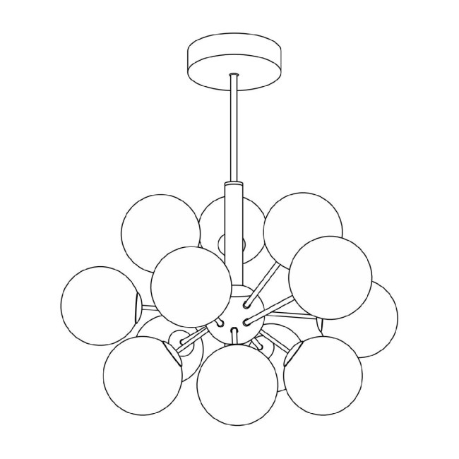 Люстра на штанге Citilux Tonga CL212183 Люстра на штанге Citilux Tonga CL212183