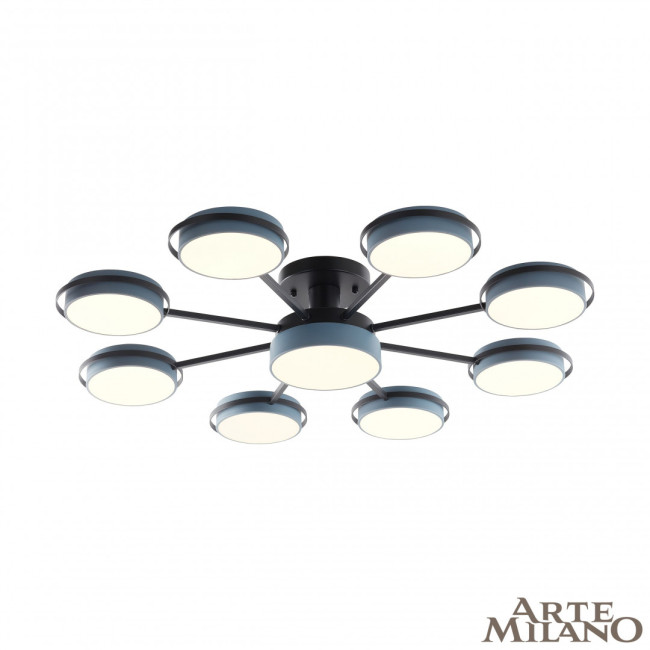 Потолочная люстра Arte Milano Ferrara 250406/8+1 Gr