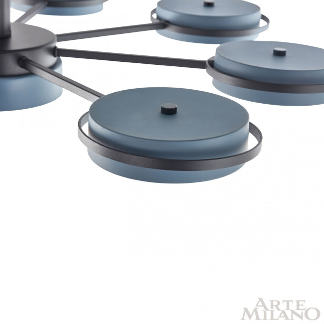 Потолочная люстра Arte Milano Ferrara 250406/8+1 Gr