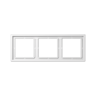 Рамка трехместная Jung LSZ983BFWW