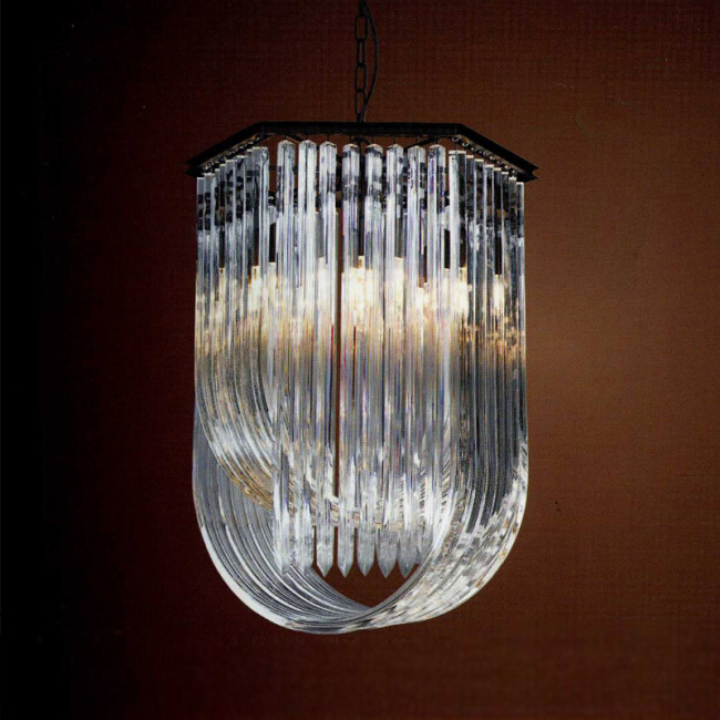 Люстра Murano 6 black