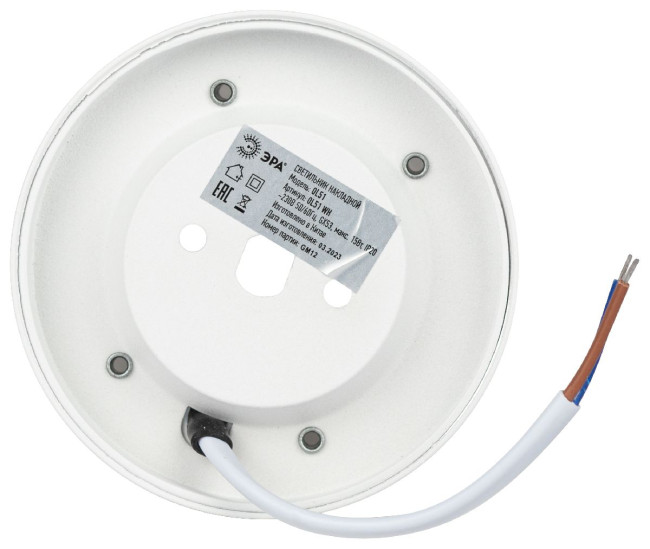 Накладной светильник Эра OL51 WH Б0059804 Накладной светильник Эра OL51 WH Б0059804