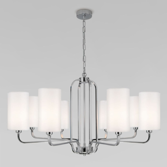Подвесная люстра Eurosvet Purezza 60128/8 хром Подвесная люстра Eurosvet Purezza 60128/8 хром
