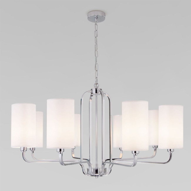 Подвесная люстра Eurosvet Purezza 60128/8 хром Подвесная люстра Eurosvet Purezza 60128/8 хром