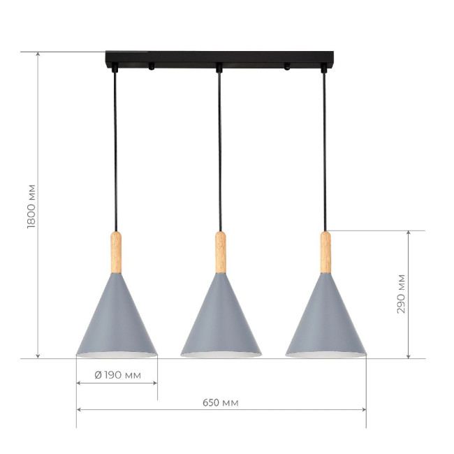 Подвесной светильник Evoluce Arket SLE1255-413-03