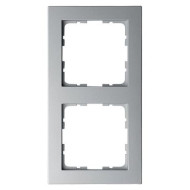 Рамка Jasmart G-Classic 2-постовая цвет алюминий поликарбонат G1002S