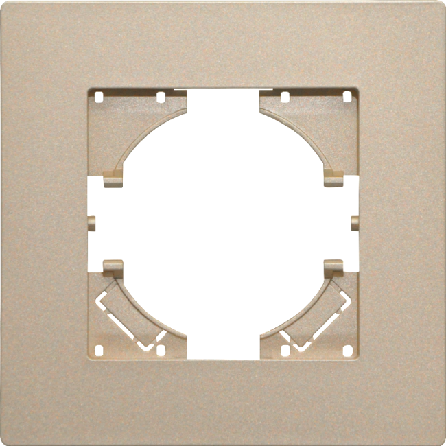 Рамка пластиковая на 1 пост Arlight FRM-PERIO-PL-1-GD 049691