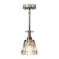 Подвесной светильник Elstead Lighting Agatha BATH-AGATHA1P-BN Подвесной светильник Elstead Lighting Agatha BATH-AGATHA1P-BN