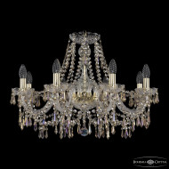 Подвесная люстра Bohemia Ivele Crystal 1403/8/240 G R801 Подвесная люстра Bohemia Ivele Crystal 1403/8/240 G R801