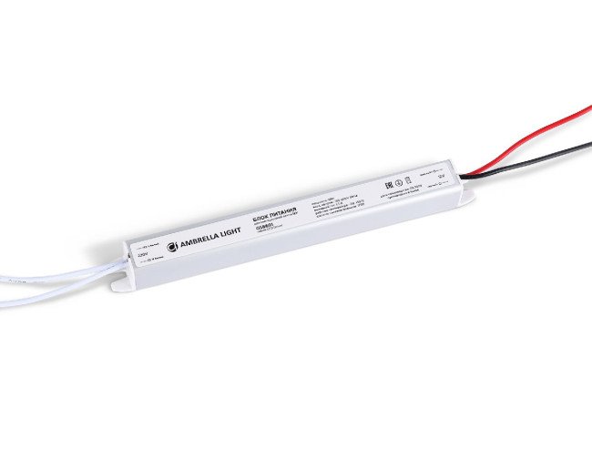 Блок питания Ambrella Light LED Driver 12V 18Вт AC185-260 1.5A IP20 GS8601