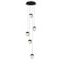 Подвесной светильник Delight Collection MD24001033-5A black/clear