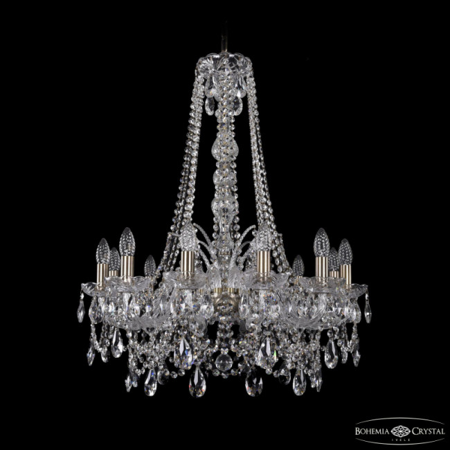 Подвесная люстра Bohemia Ivele Crystal 1411/12/240/h-83 Pa