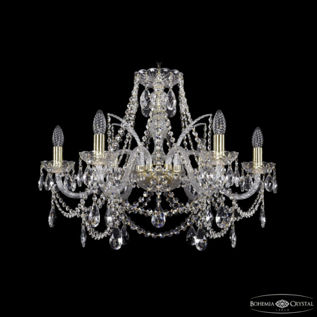 Подвесная люстра Bohemia Ivele Crystal 1411/6/240 G