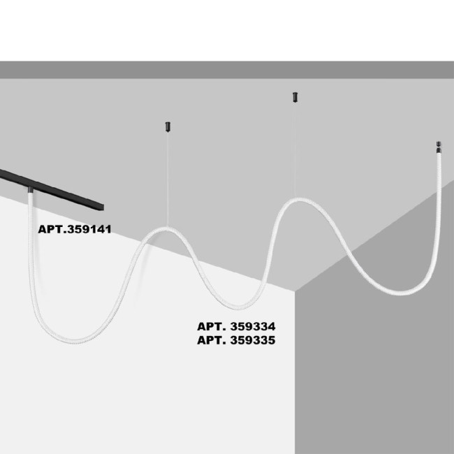 Трековый светильник Novotech Ramo 359334 Трековый светильник Novotech Ramo 359334