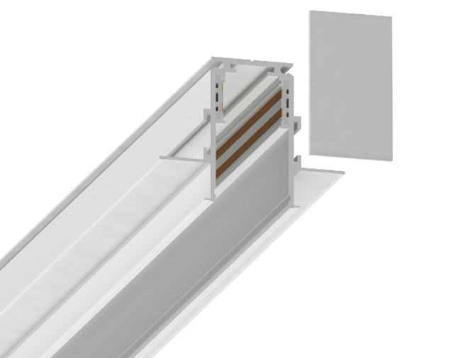 Заглушка для встраиваемого шинопровода (2шт.) Ambrella Light Magnetic GL3607 Заглушка для встраиваемого шинопровода (2шт.) Ambrella Light Magnetic GL3607