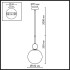 Подвесной светильник Odeon Light Midcent Lolla 4359/1A Подвесной светильник Odeon Light Midcent Lolla 4359/1A