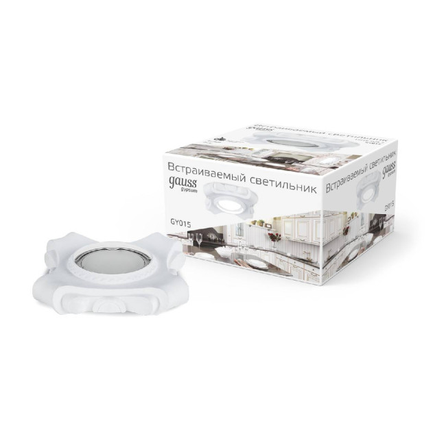 Встраиваемый светильник Gauss Gypsum GY015 Встраиваемый светильник Gauss Gypsum GY015