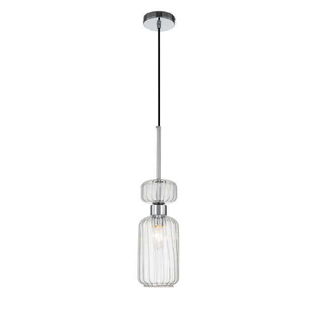 Подвесной светильник Escada Gloss 1141/1S Chrome/Clear Подвесной светильник Escada Gloss 1141/1S Chrome/Clear