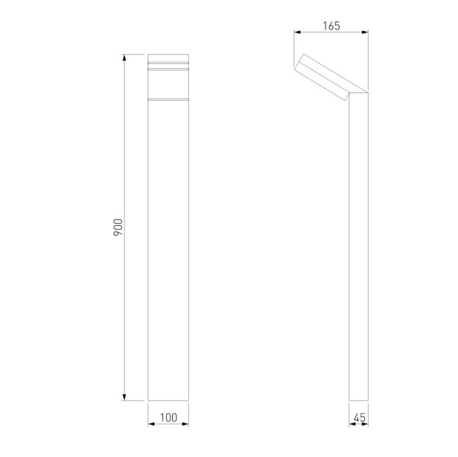 Ландшафтный светильник Elektrostandard Sensor 4690389175022