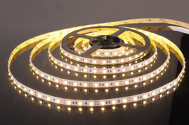 Светодиодная лента Elektrostandard 12V 14,4W 60Led 5050 IP20 теплый белый, 5м 4690389040184 Светодиодная лента Elektrostandard 12V 14,4W 60Led 5050 IP20 теплый белый, 5м 4690389040184