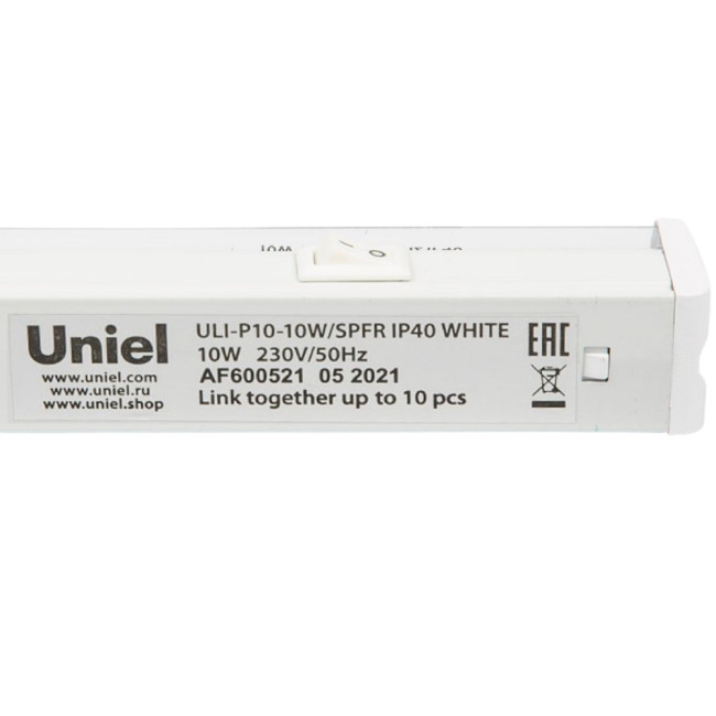Настенный светодиодный светильник (UL-00002257) Uniel ULI-P10-10W/SPFR IP40 White Настенный светодиодный светильник (UL-00002257) Uniel ULI-P10-10W/SPFR IP40 White