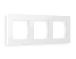 Рамка трехместная Ambrella Volt Techno AF220103