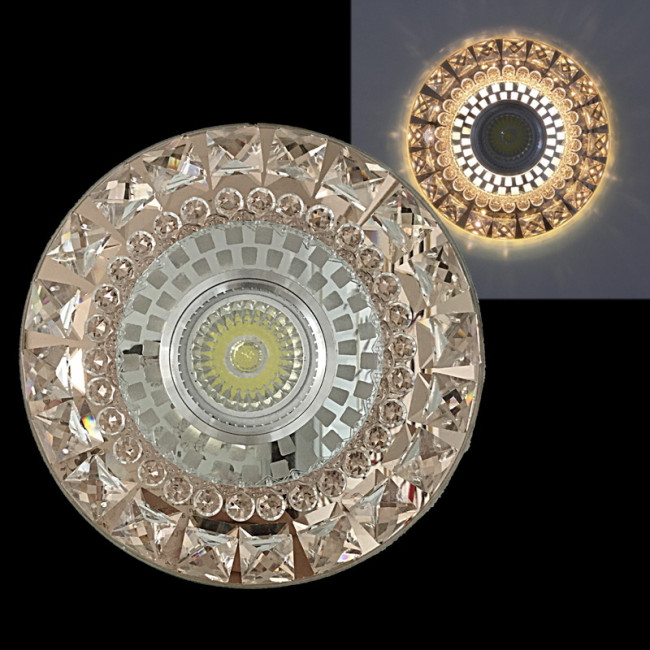 Встраиваемый светильник Reluce 62061-9.0-001PL MR16+LED3W TEA Встраиваемый светильник Reluce 62061-9.0-001PL MR16+LED3W TEA