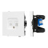 Механизм компьютерной розетки двойной Arlight SCT-TENDO-MPC2-PL-WH (RJ-45, CAT6) 054100 Механизм компьютерной розетки двойной Arlight SCT-TENDO-MPC2-PL-WH (RJ-45, CAT6) 054100
