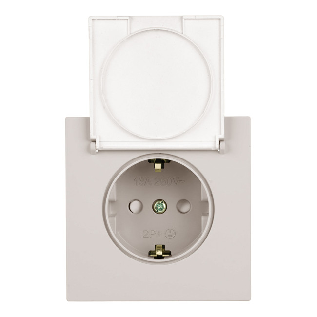Розетка 1-местная Stekker 250В 16А Мия RST16-3112-08 50485 Розетка 1-местная Stekker 250В 16А Мия RST16-3112-08 50485