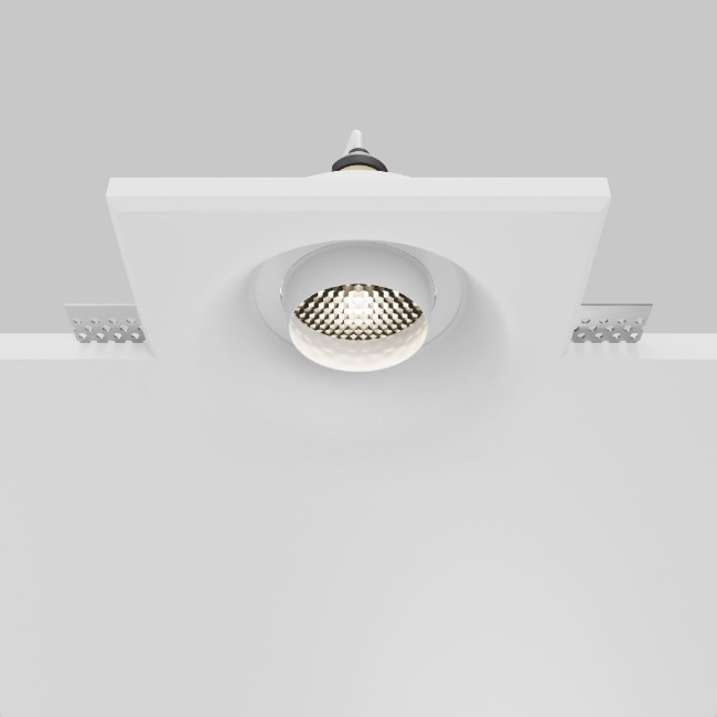 Встраиваемый светильник Maytoni Gyps Modern DL006-GU10-RD-W Встраиваемый светильник Maytoni Gyps Modern DL006-GU10-RD-W