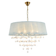 Подвесная люстра Indigo Tenerezza 13029/8P Brass V000513 Подвесная люстра Indigo Tenerezza 13029/8P Brass V000513