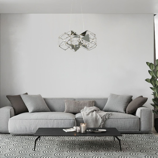 Подвесной светильник Eurosvet Uma 90369/5 черный жемчуг a065032