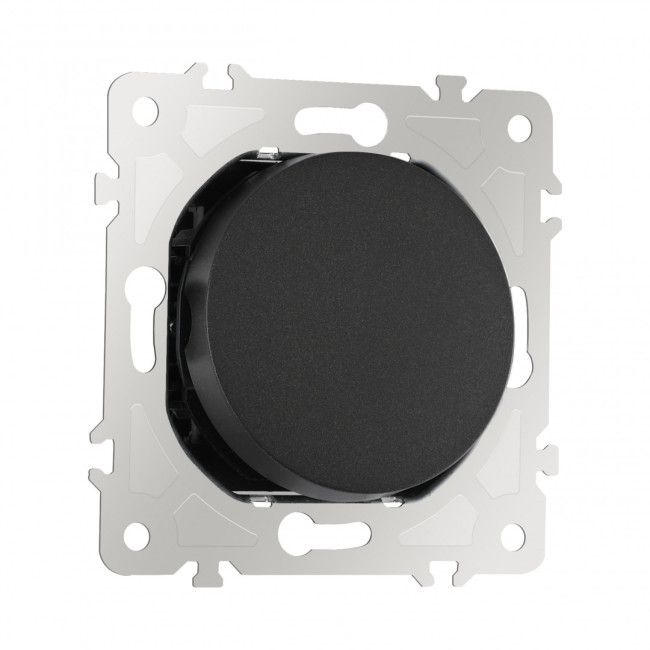 Выключатель одноклавишный проходной Arte Milano 202.32-1.black