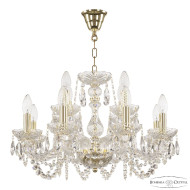 Подвесная люстра Bohemia Ivele Crystal 119/8+4/200 G Подвесная люстра Bohemia Ivele Crystal 119/8+4/200 G