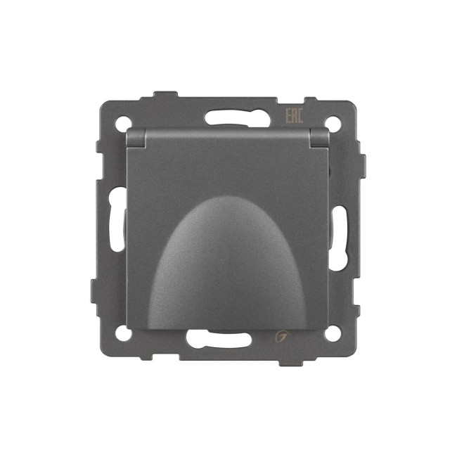 Механизм розетки влагозащищённый Arlight SCT-MCP-PL-GR-V (250V, 16A) 049836 Механизм розетки влагозащищённый Arlight SCT-MCP-PL-GR-V (250V, 16A) 049836
