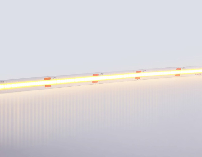 Светодиодная лента Ambrella Light Illumination COB 528Led/14W m/ 24V IP20 3000K/ 5m*10mm*2mm (2 конт.) GS4751 Светодиодная лента Ambrella Light Illumination COB 528Led/14W m/ 24V IP20 3000K/ 5m*10mm*2mm (2 конт.) GS4751
