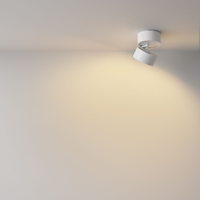 Накладной спот Maytoni Onda C024CL-12W2.7K-W-1 Накладной спот Maytoni Onda C024CL-12W2.7K-W-1