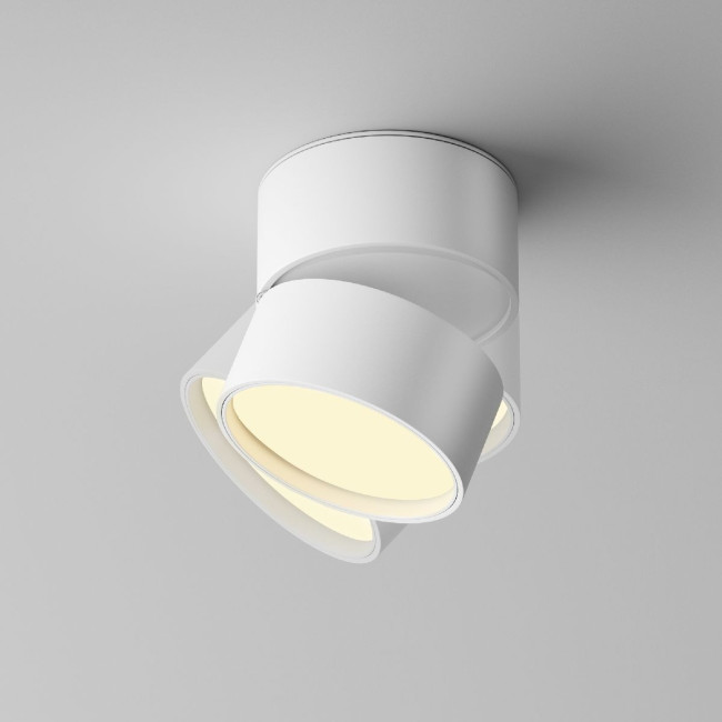 Накладной спот Maytoni Onda C024CL-12W2.7K-W-1 Накладной спот Maytoni Onda C024CL-12W2.7K-W-1