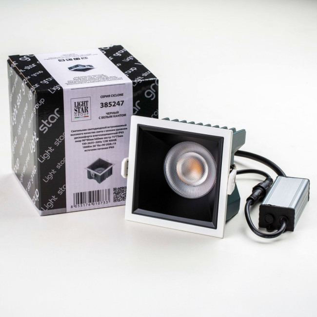 Встраиваемый светильник Lightstar Ciclone 385247 Встраиваемый светильник Lightstar Ciclone 385247