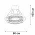 Подвесная люстра Vitaluce V5400-0/1S