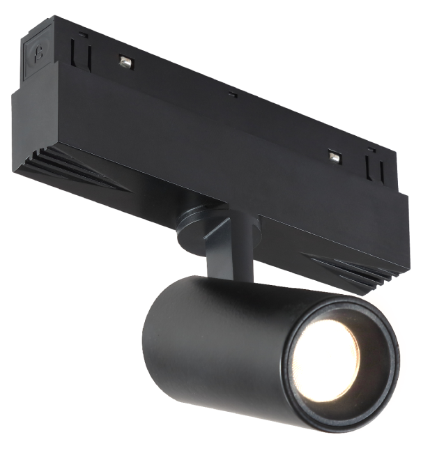 Трековый магнитный светильник iLedex Vision SMART 4822-011-D45-8W-38DG-BK