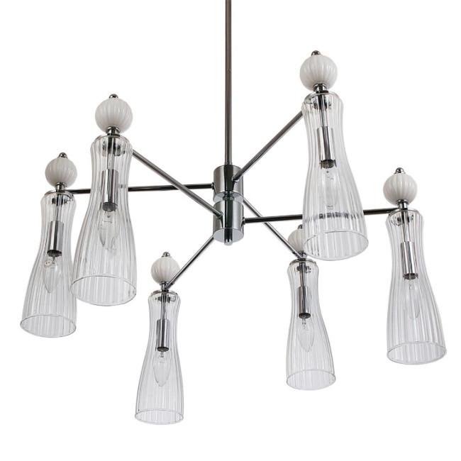 Люстра на штанге Lumion Neoclassi Emily 8268/6 Люстра на штанге Lumion Neoclassi Emily 8268/6
