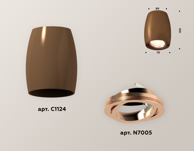 Накладной поворотный светильник Ambrella Light Techno XS1124001 (C1124, N7005) Накладной поворотный светильник Ambrella Light Techno XS1124001 (C1124, N7005)