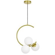 Подвесная люстра Lumina Deco Bonio LDP 7031-3 MD