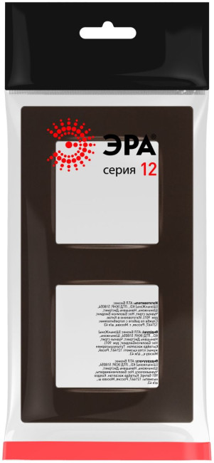 Рамка на 2 поста Эра Классик 12-5202-13 Б0067787 Рамка на 2 поста Эра Классик 12-5202-13 Б0067787